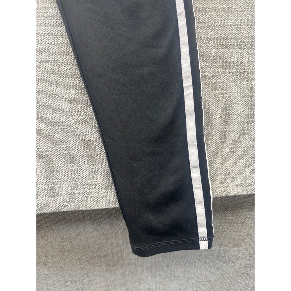 Adidas Aeroready Leggings Womens Large Black 3 Stripes High Rise Athleisure Yoga - Picture 3 of 16